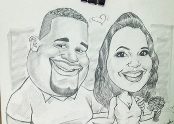 caricatura em desenho