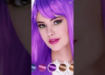 aplicativo para mudar cor do cabelo