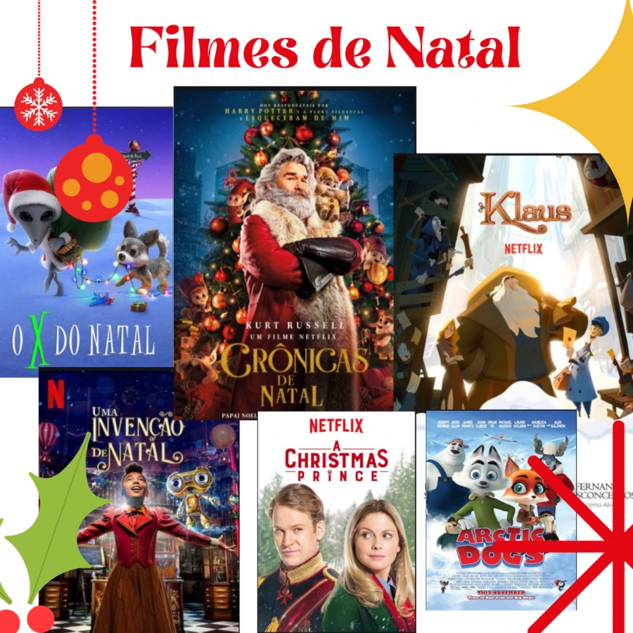 Aplicativo de filmes de natal grátis