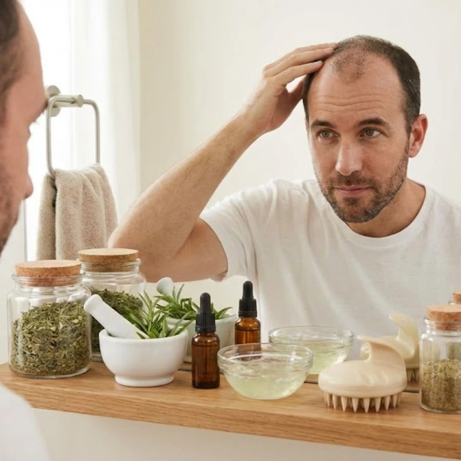 Tratamentos Caseiros para Calvíce Masculina