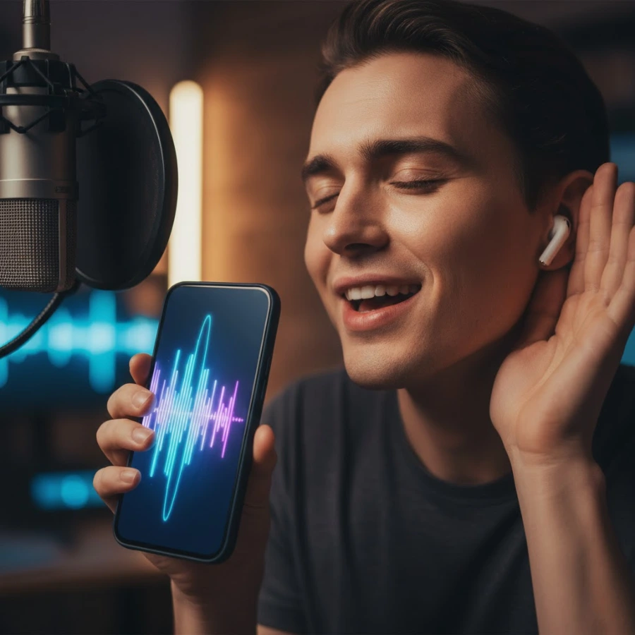 Como melhorar sua voz cantando no celular